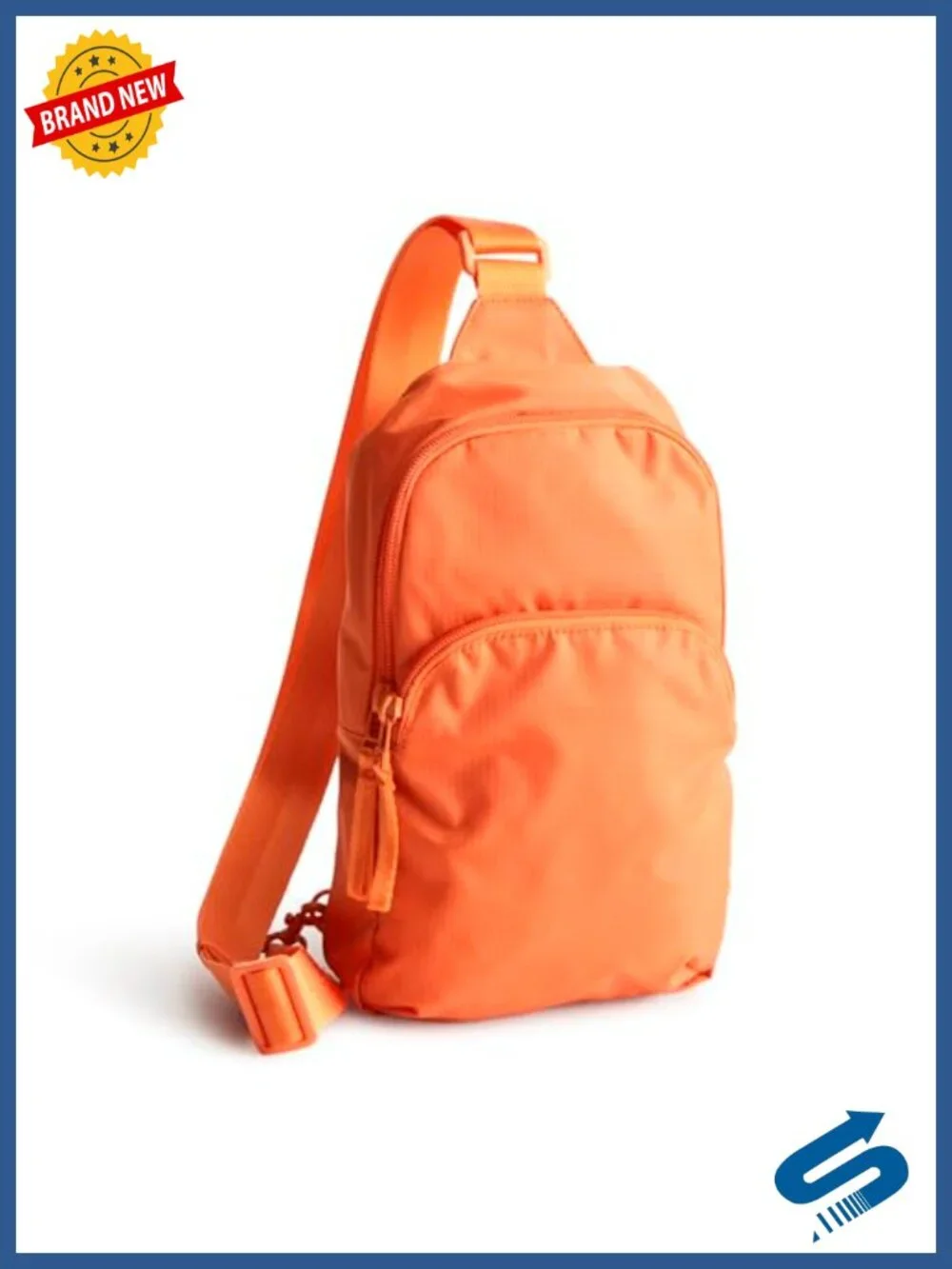 Lightweight Ripstop Sling Backpack with Adjustable Strap - Daypack